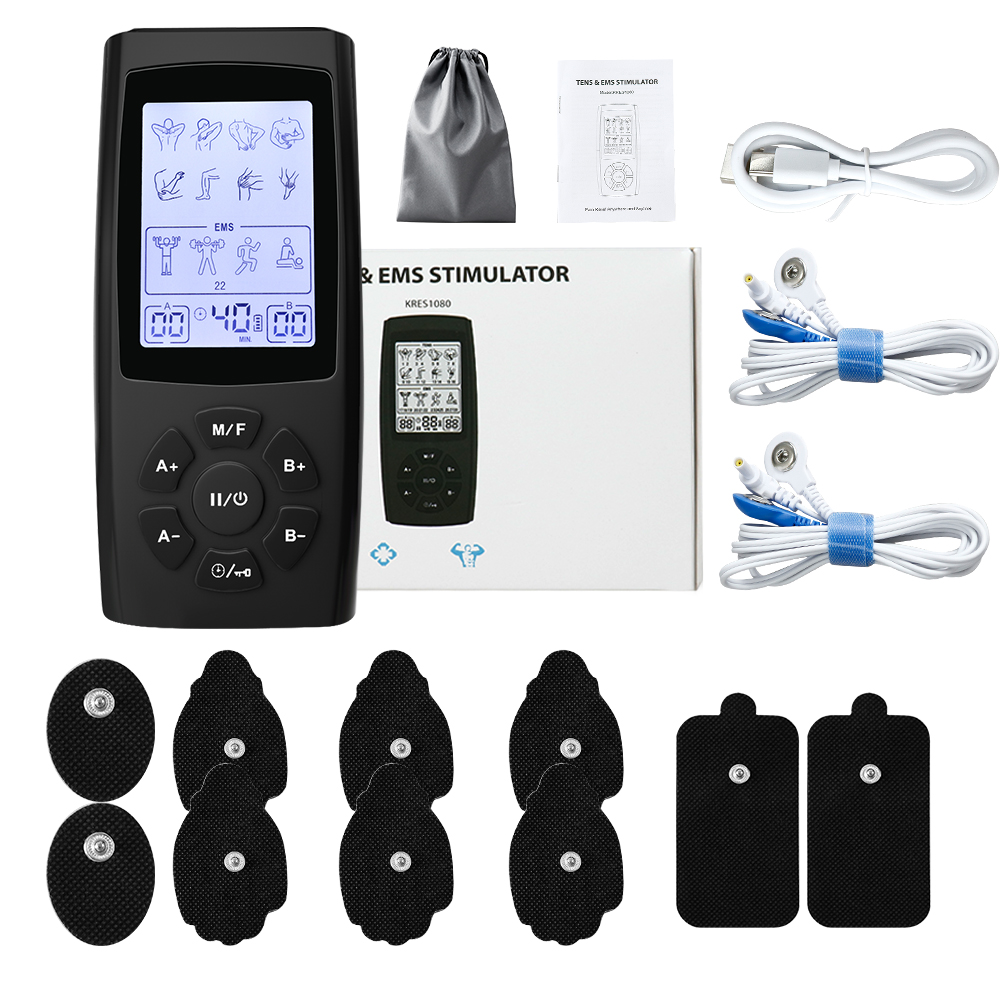 Tens Pain Relief Unit - 40 Levels Electric Tens Electroestimulador Pulse