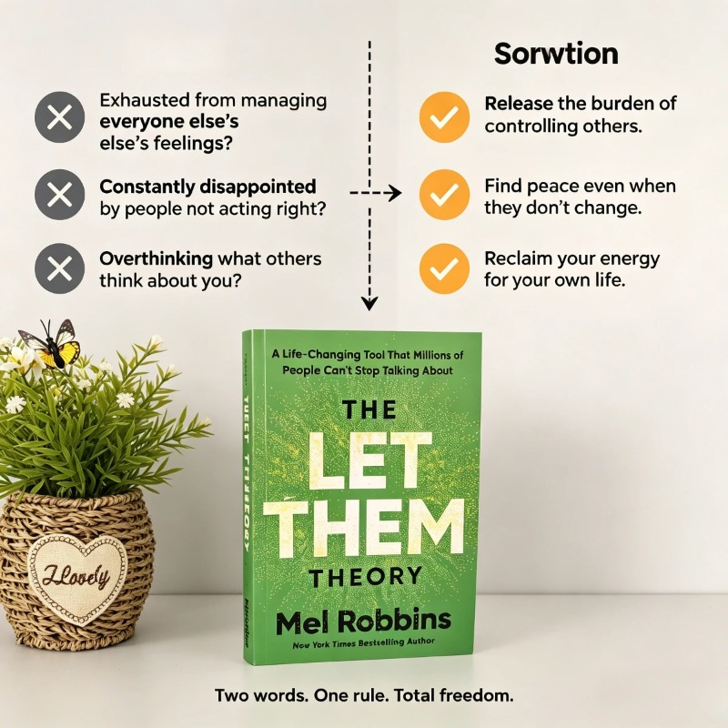 The Let Them Theory By Mel Rob – Health & Wellness Juice & Smoothie Bar recenzja i cena