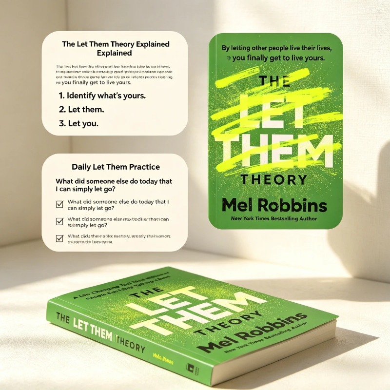 The Let Them Theory By Mel Rob – Health & Wellness Juice & Smoothie Bar recenzja i cena
