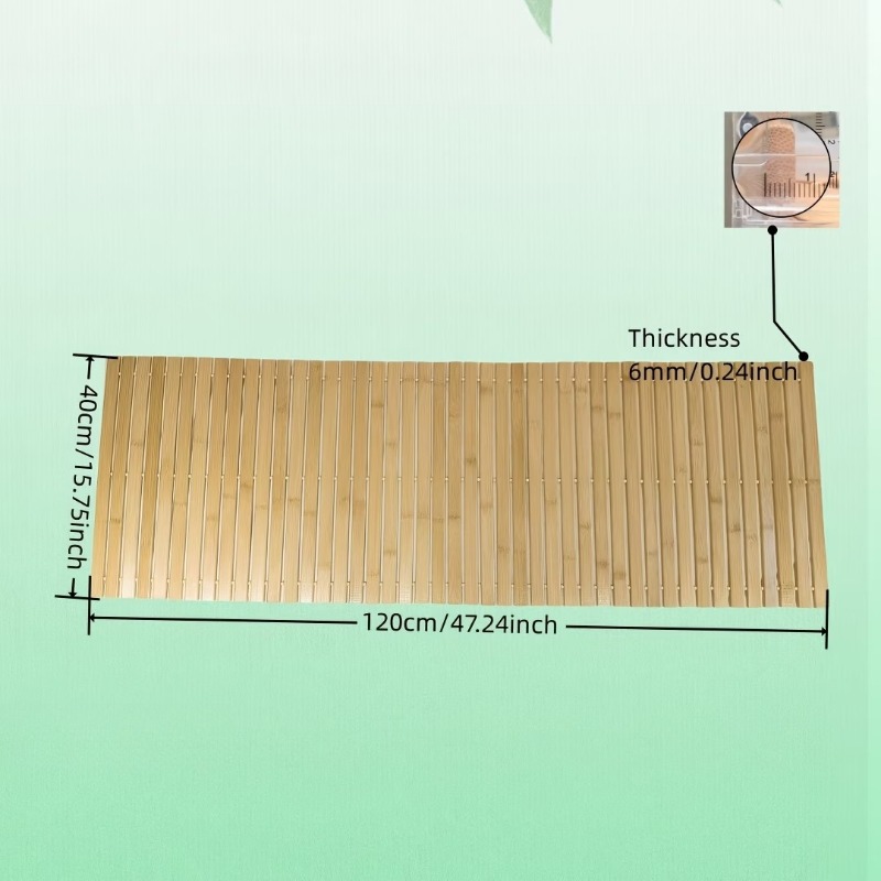 40 X 120Cm Large Size Bamboo B – Bamboo Bath Mat recenzja i cena