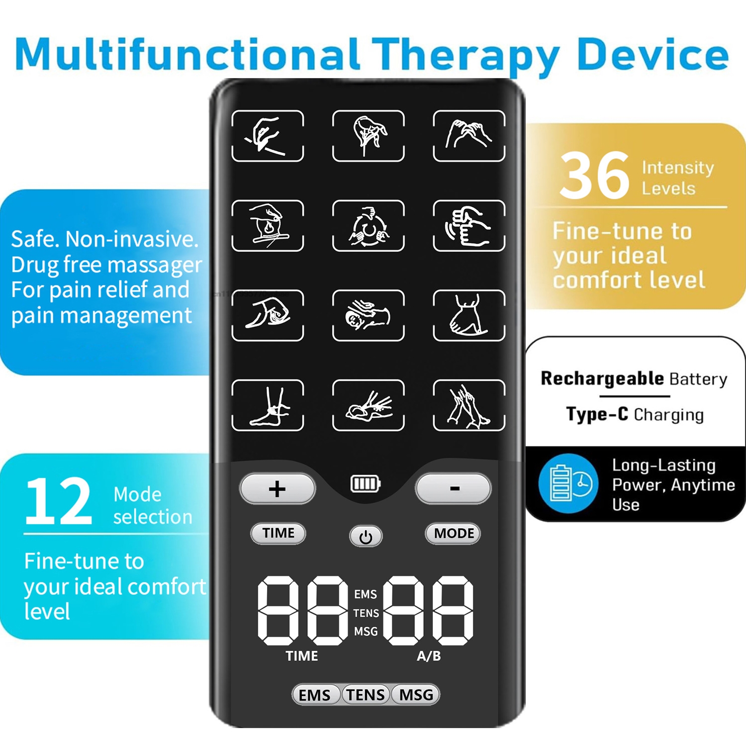 TENS-EMS Unit Muscle Stimulato – Tens Pain Relief Unit recenzja i cena