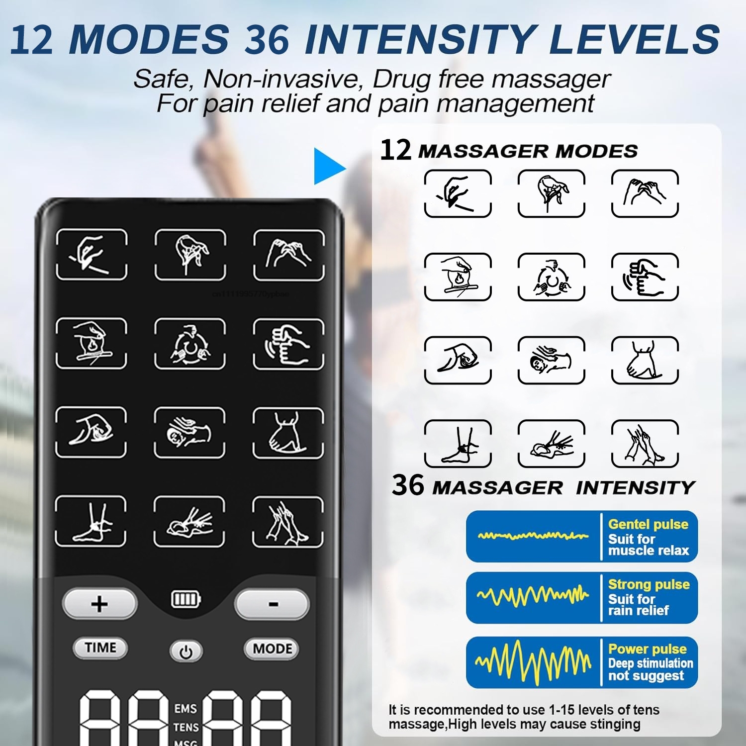 TENS-EMS Unit Muscle Stimulato – Tens Pain Relief Unit recenzja i cena