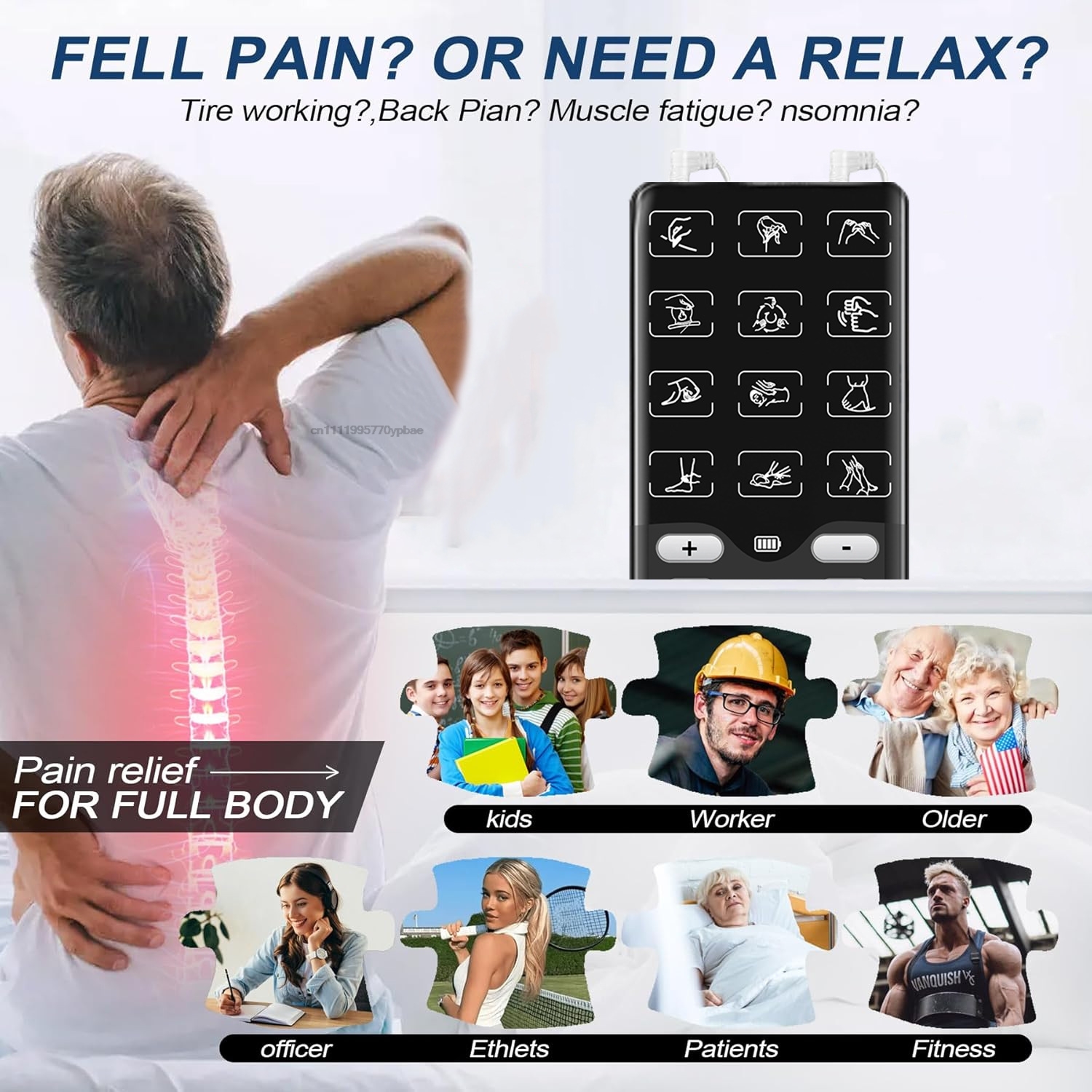 TENS-EMS Unit Muscle Stimulato – Tens Pain Relief Unit recenzja i cena