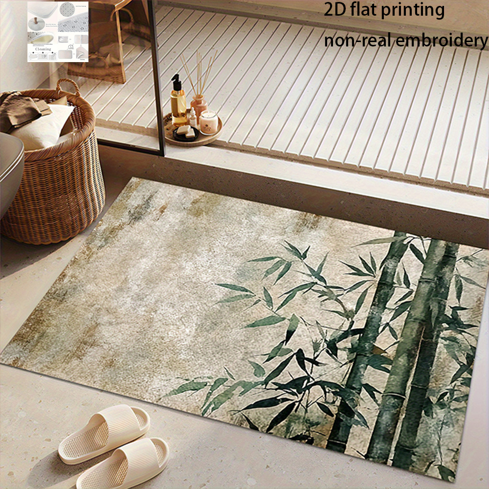 2D Flat-1pc Vintage Bamboo Bat – Bamboo Bath Mat recenzja i cena