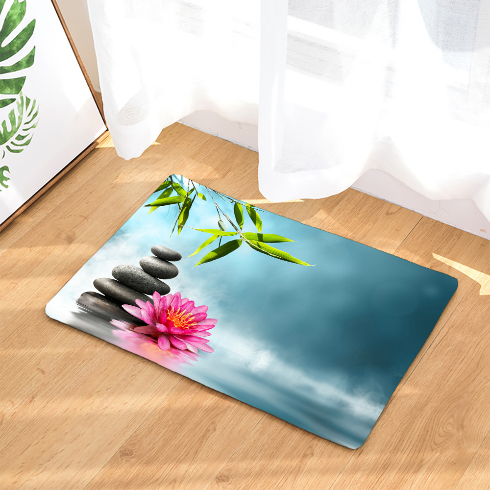 Bathroom Non-slip Mat Plant Fl – Bamboo Bath Mat recenzja i cena