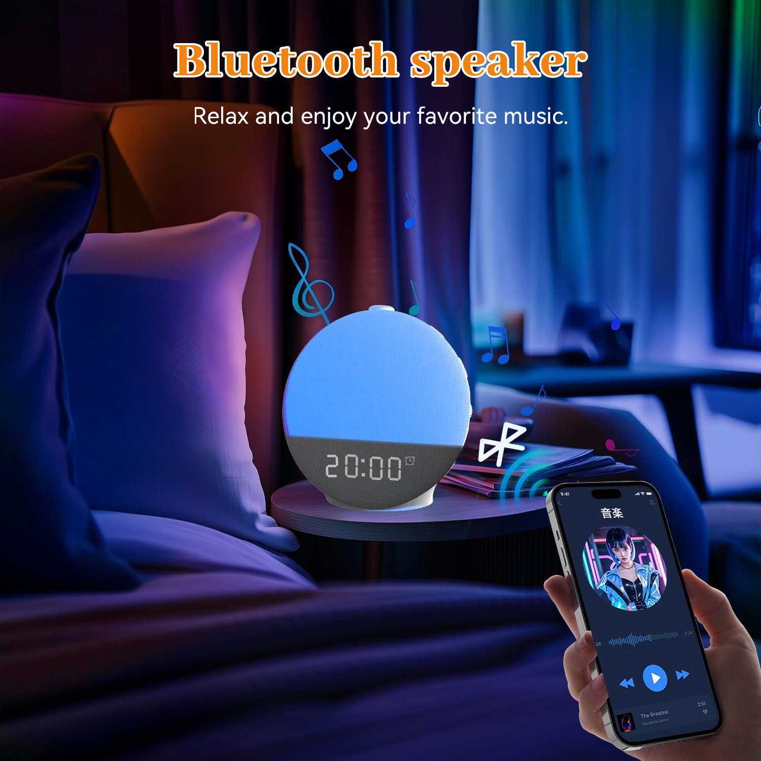 Wake Up Light Sunrise Alarm Cl – White Noise Machine Sleep recenzja i cena