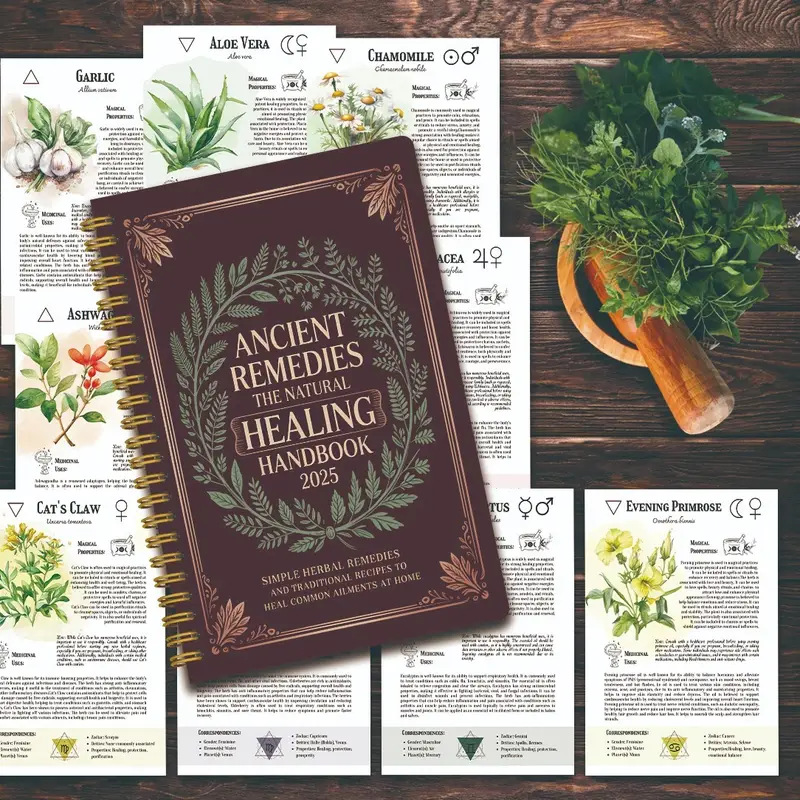 Natural Remedies Handbook with – Health & Wellness Juice & Smoothie Bar recenzja i cena