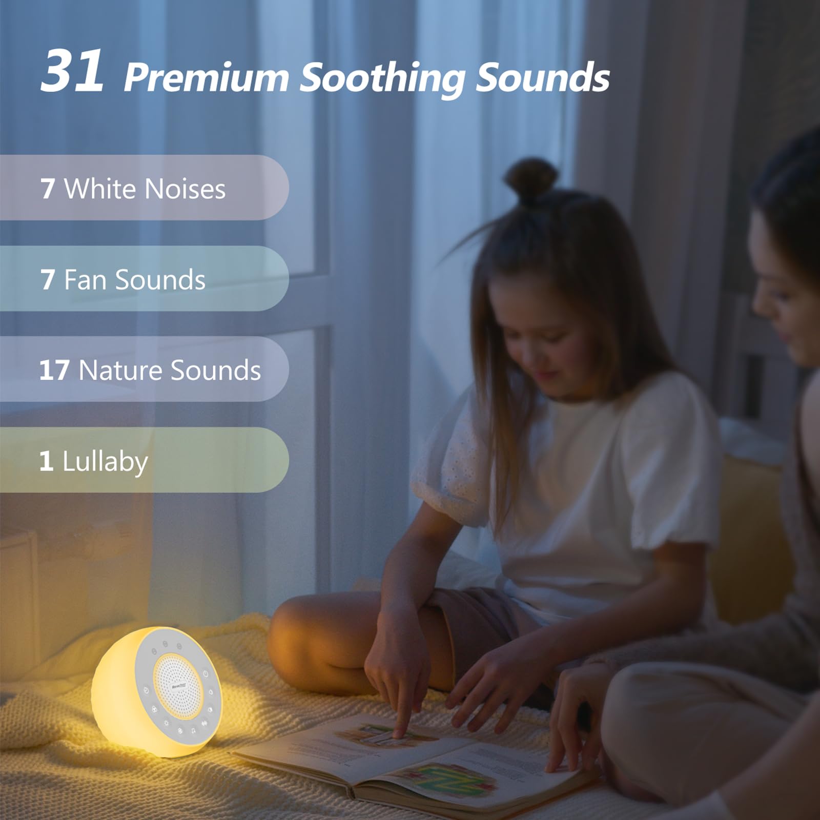 REACHER R2 White Noise Sound M – White Noise Machine Sleep recenzja i cena