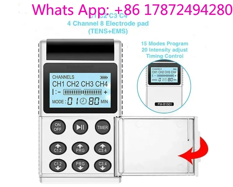 7000 4 channel 15 modes pain r – Tens Pain Relief Unit recenzja i cena