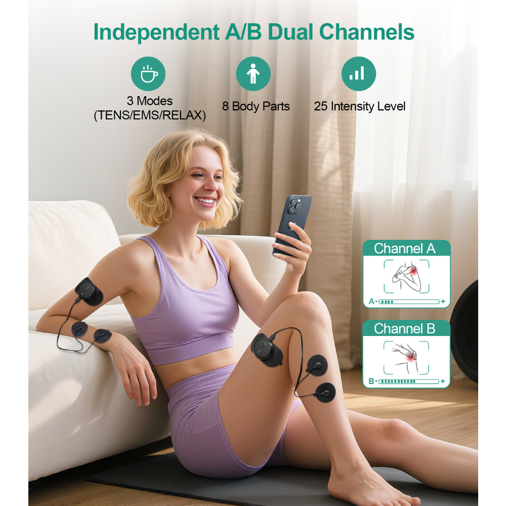 3-in-1 TENS EMS Unit Wireless, – Tens Pain Relief Unit recenzja i cena