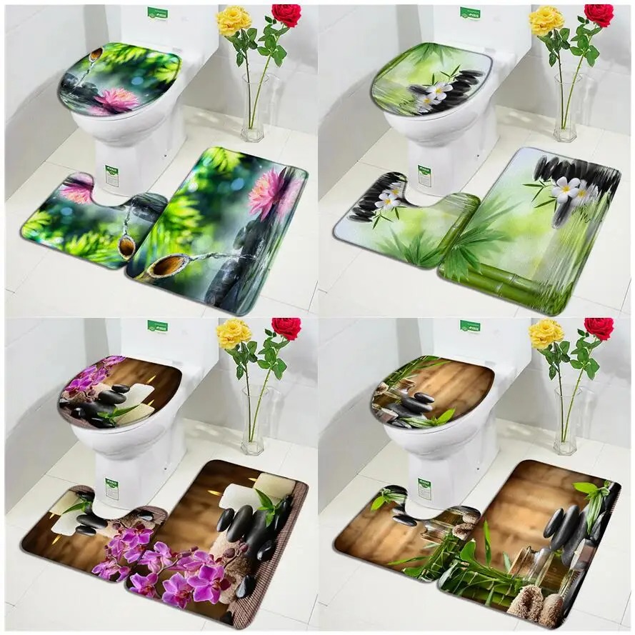 Green Bamboo Zen Bath Mats Set – Bamboo Bath Mat recenzja i cena