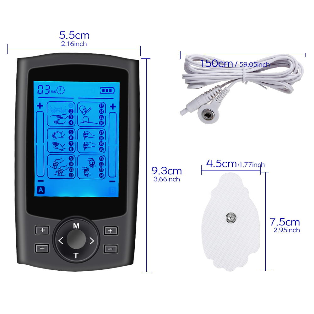 24 Modes Tens Massager EMS Mus – Tens Pain Relief Unit recenzja i cena