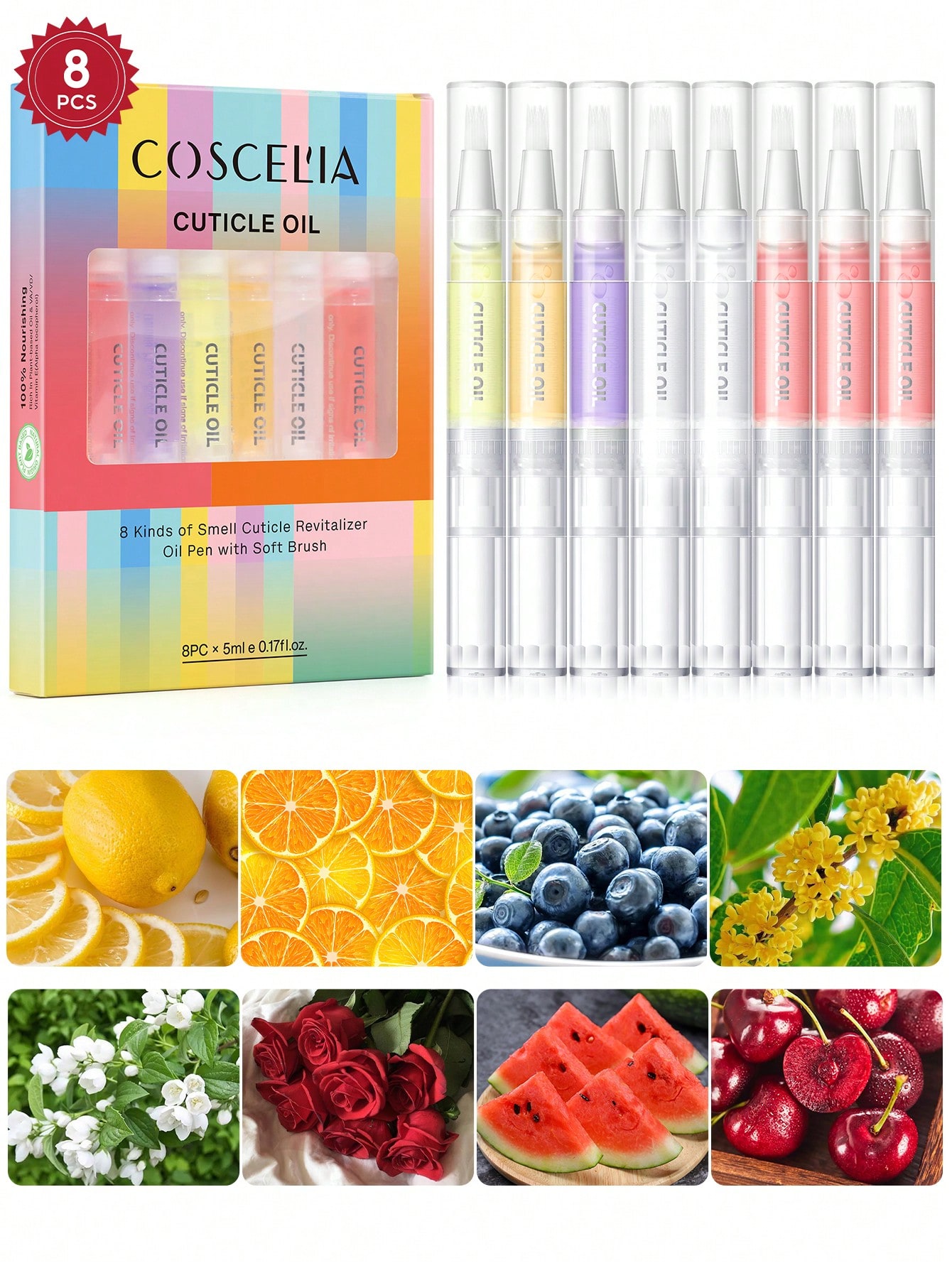 coscelia 1/4/5/8/16PCS 5ML Nai – Health & Wellness Juice & Smoothie Bar recenzja i cena