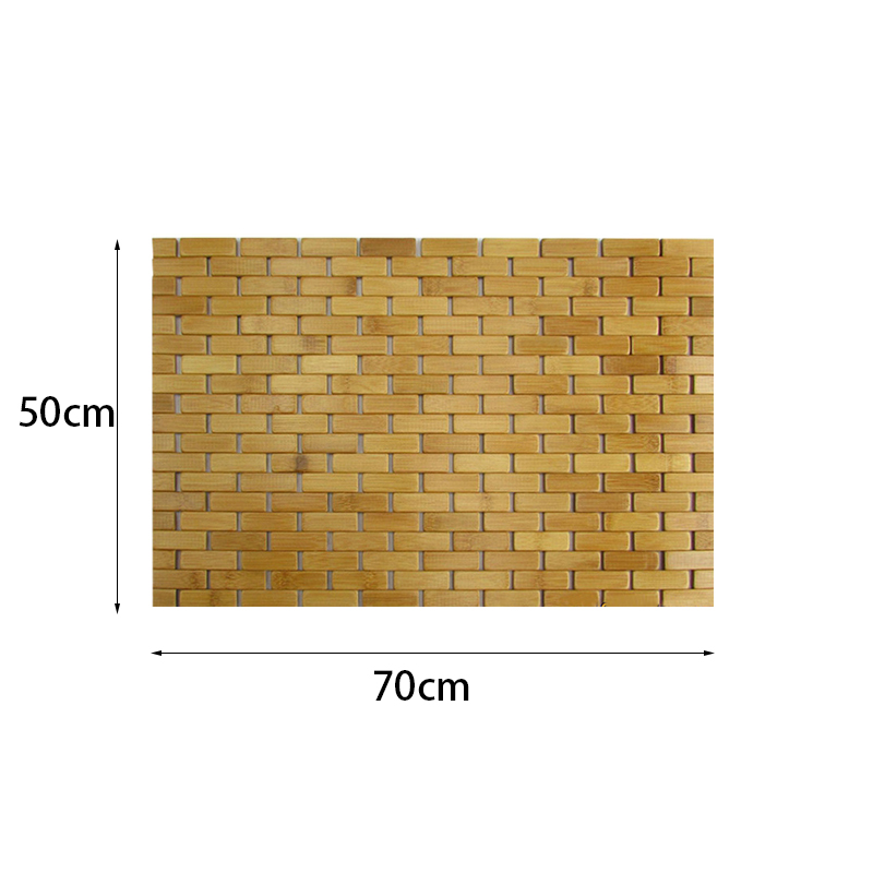 Teak Wood Bath Mat Feet Shower – Bamboo Bath Mat recenzja i cena