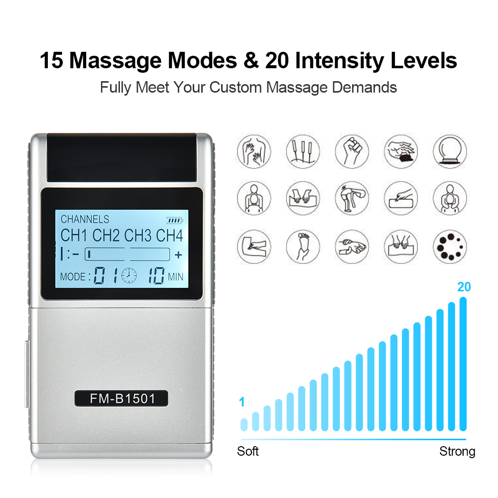 8 Electrode Pads 15 Mode Healt – Tens Pain Relief Unit recenzja i cena