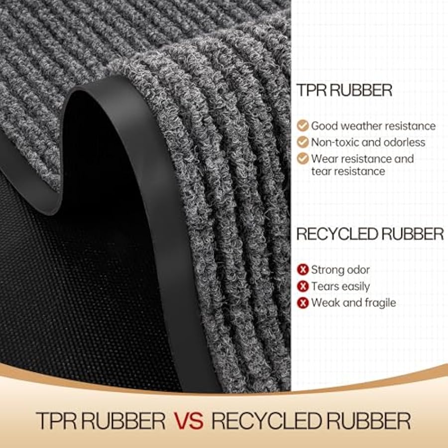 Amyracel Front Door Mat Indoor – Bamboo Bath Mat recenzja i cena
