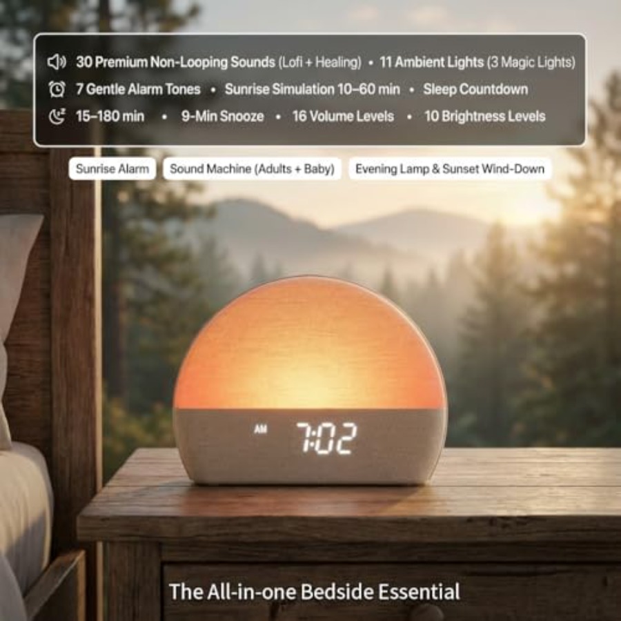 White Noise Sound Machine Sunr – White Noise Machine Sleep recenzja i cena