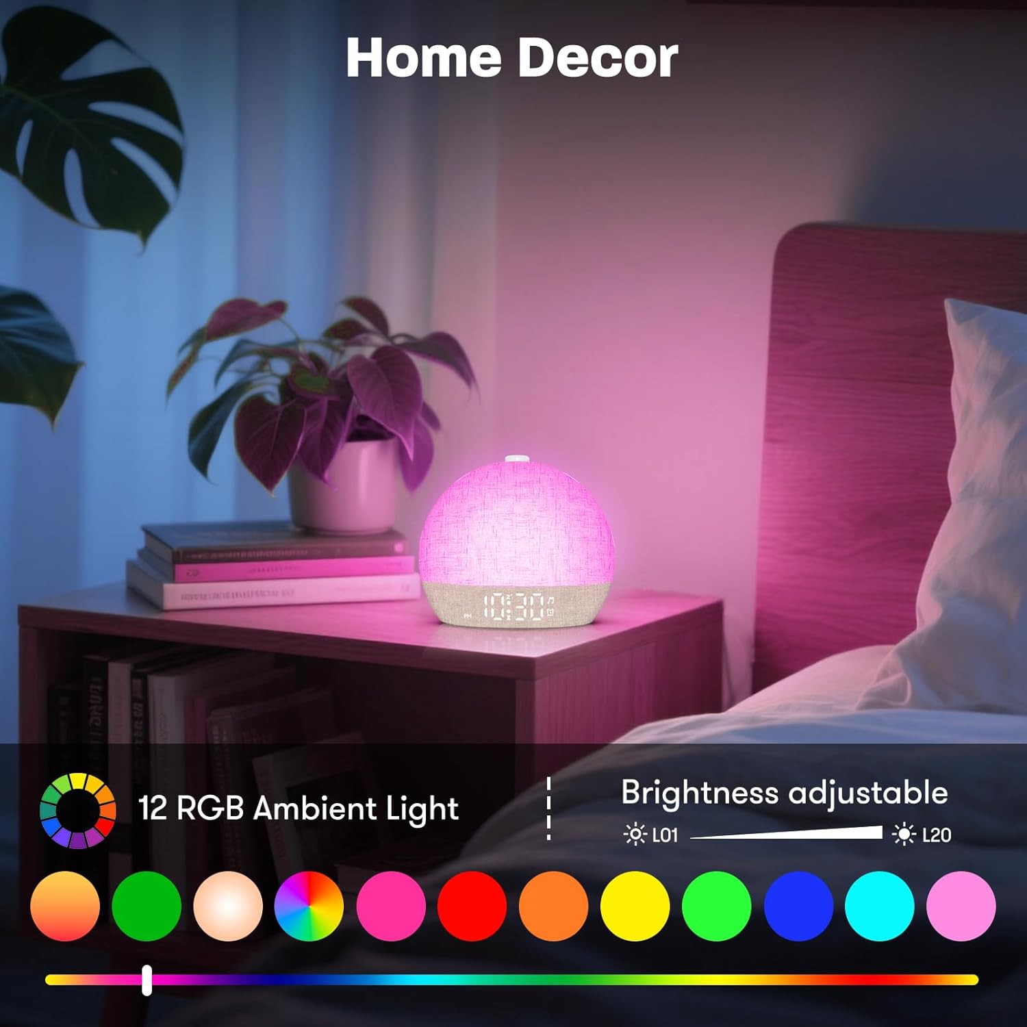 Wake Up Light Sunrise Alarm Cl – White Noise Machine Sleep recenzja i cena